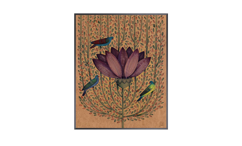 Bulbuls Canvas 25x31